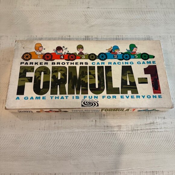Parker Brothers | Games | Vintage 963 Parker Brothers Formula 1 Car ...